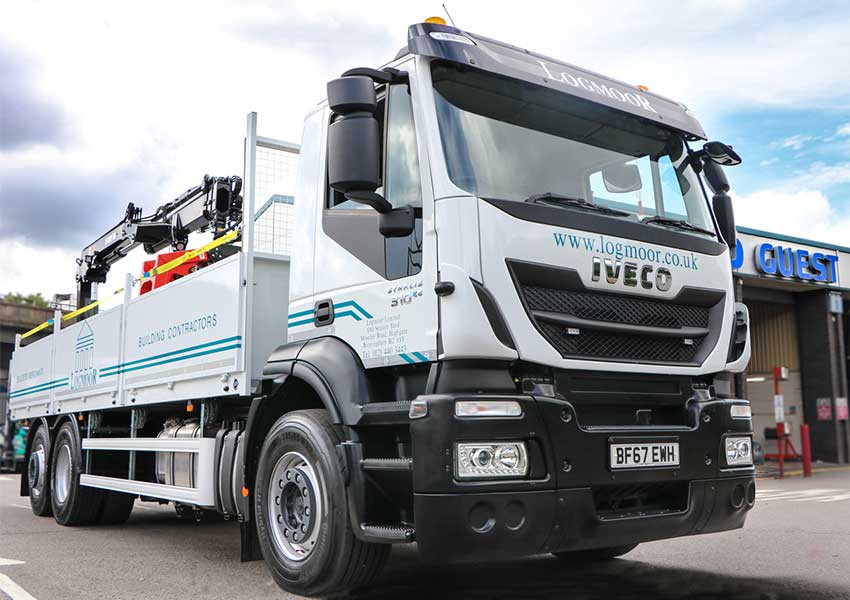 Builders’ merchant Logmoor reaps the benefits of brand new IVECO Stralis  